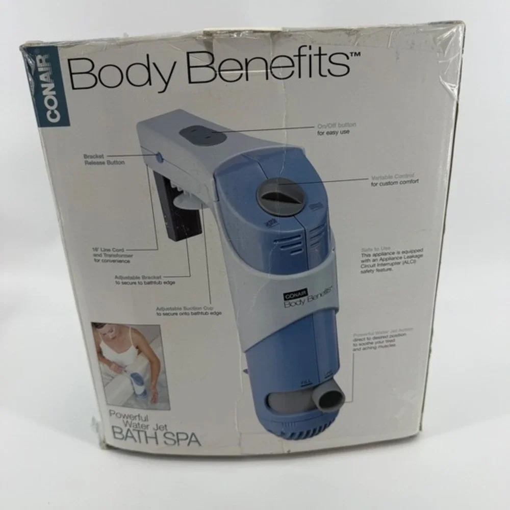 Vtg '04 Conair Body Benefits‎ Powerful Water Jet Bath Spa Model BTS1SE Sears